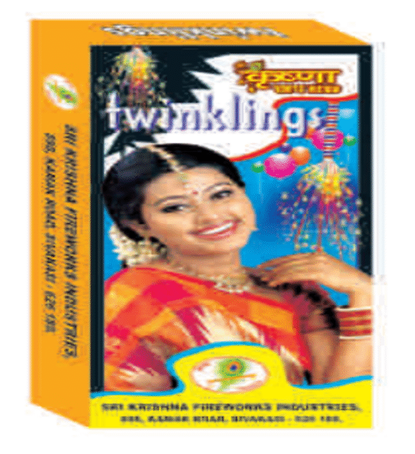 Twinkling Stars 1 1/2 Feet | 10 Pcs | 1 Box <br>   1 1/2" சாட்டை ( Krishna Crackers )