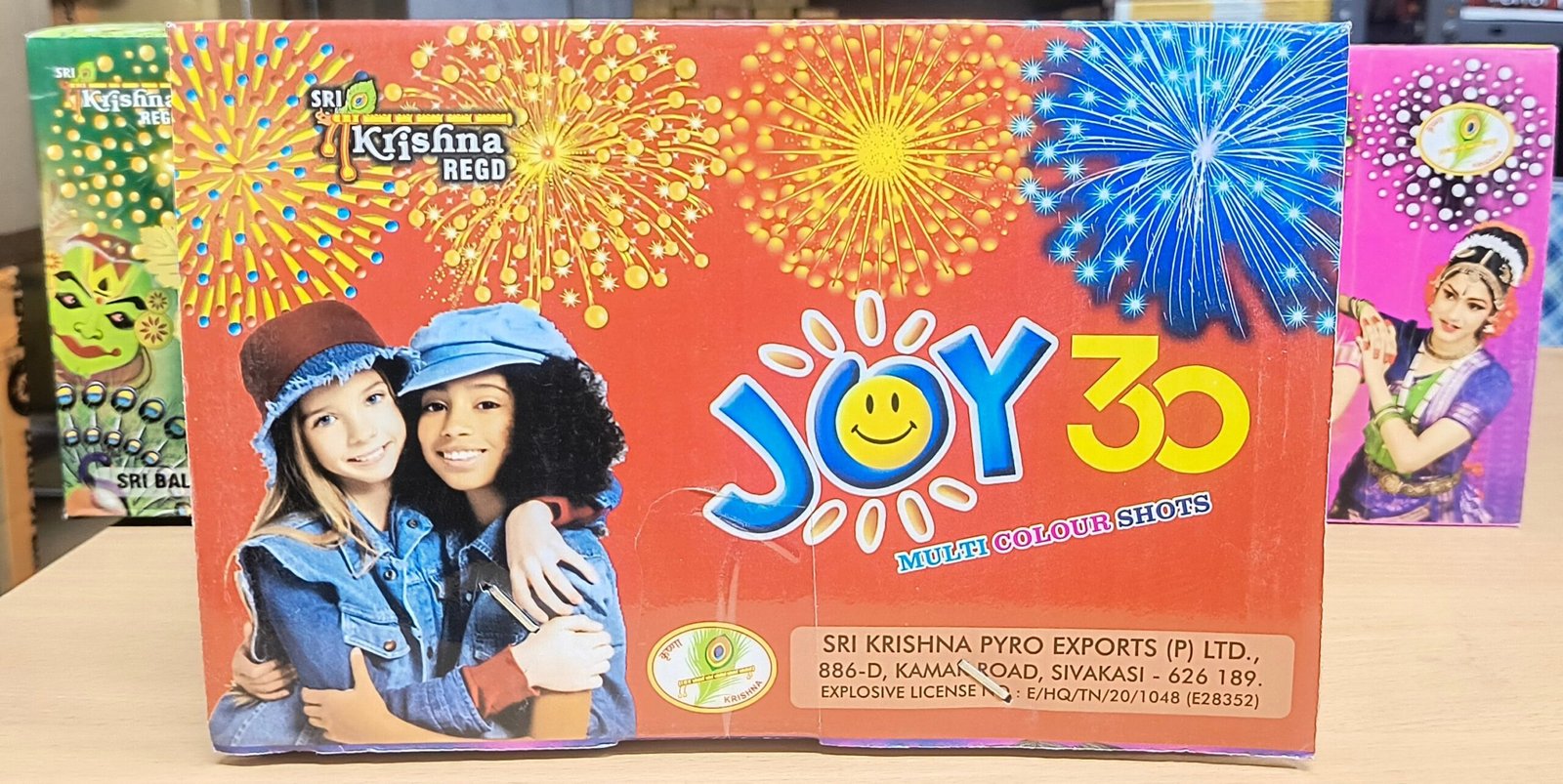 Enjoy 30 Shots ( Budjet ) | 1 Pc | 1 Box<br>என்ஜாய் 30 ஷாட்ஸ்  ( Krishna Crackers )