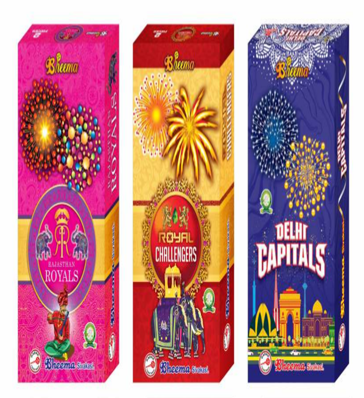 4" Fancy 2Pcs | 1 Box<br>4" ஃபேன்சி