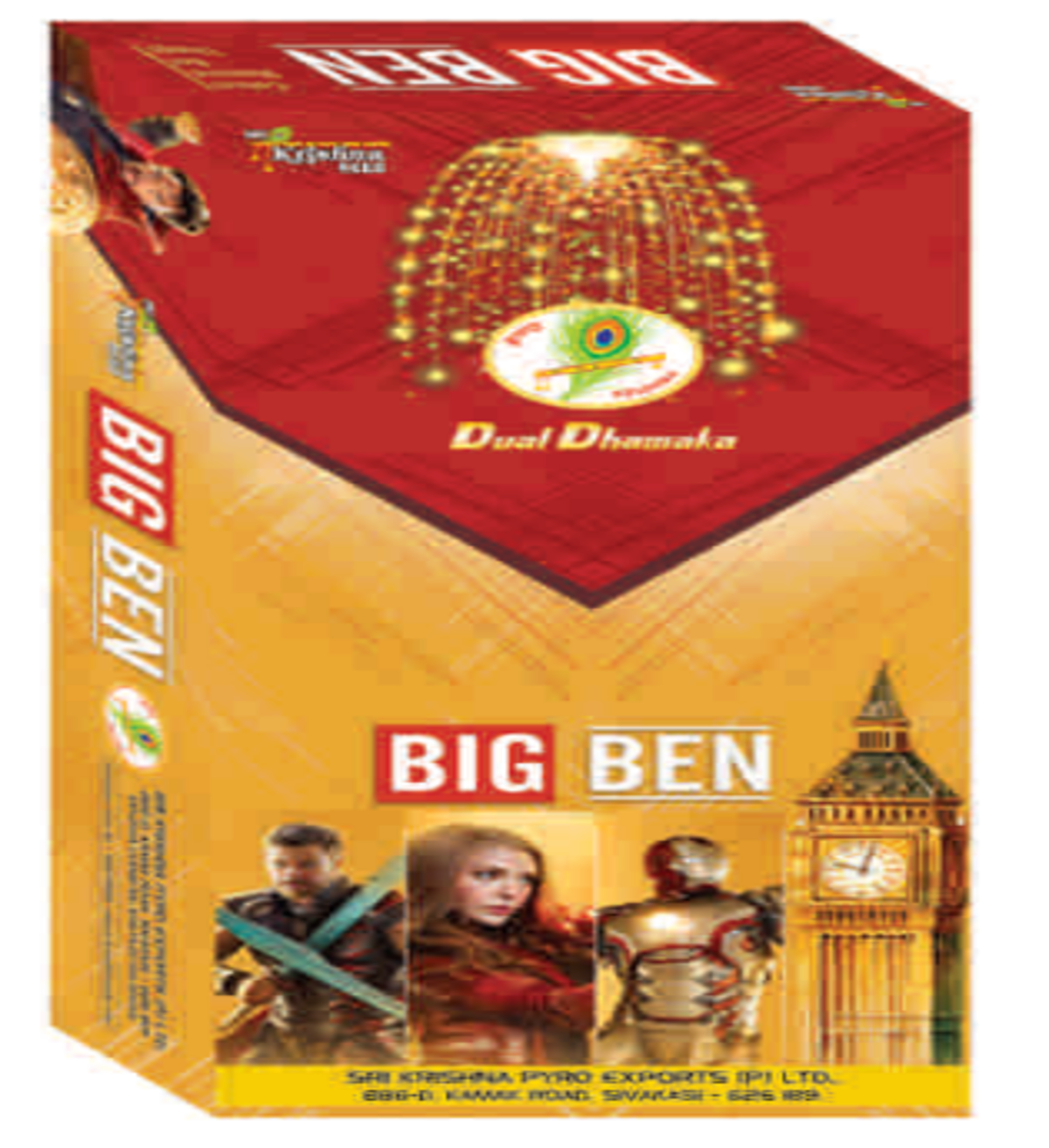 Big Ben | 1 Pcs | 1 Box<br>பிக் பென்