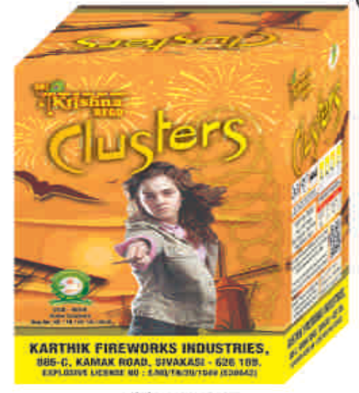 Clusters Yellow | 1Pcs | 1 Box<br>கிளஸ்டர் எல்லோ