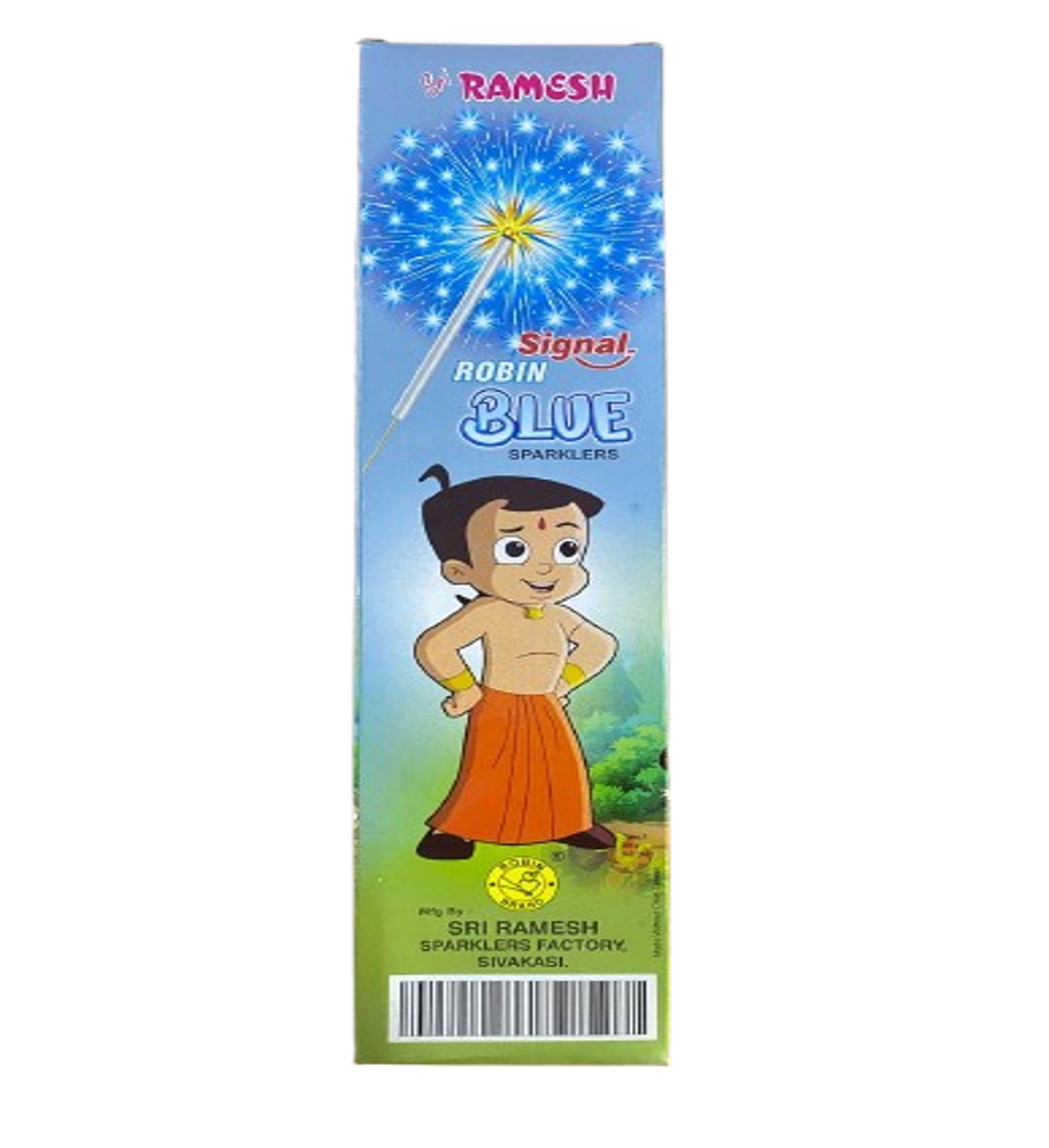 10 Cm Blue Sparklers  | 1 Box <br> 10 செ.மீ நீள கலர் கம்பி