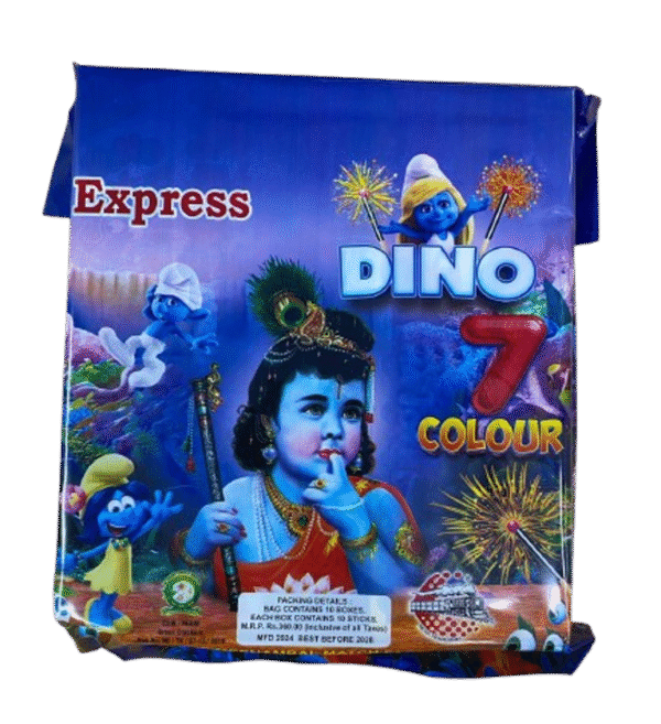Dino Maha Jothi ( 5 in 1 ) Deluxe | 170 Sticks | 1 Box<br>டைனோ மஹா ஜோதி