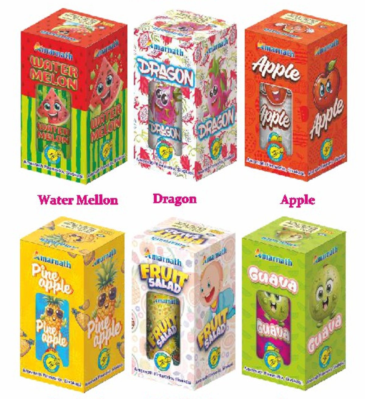 Fruit Series | 1 Box<br>ஃபுருட் சீரிஸ்