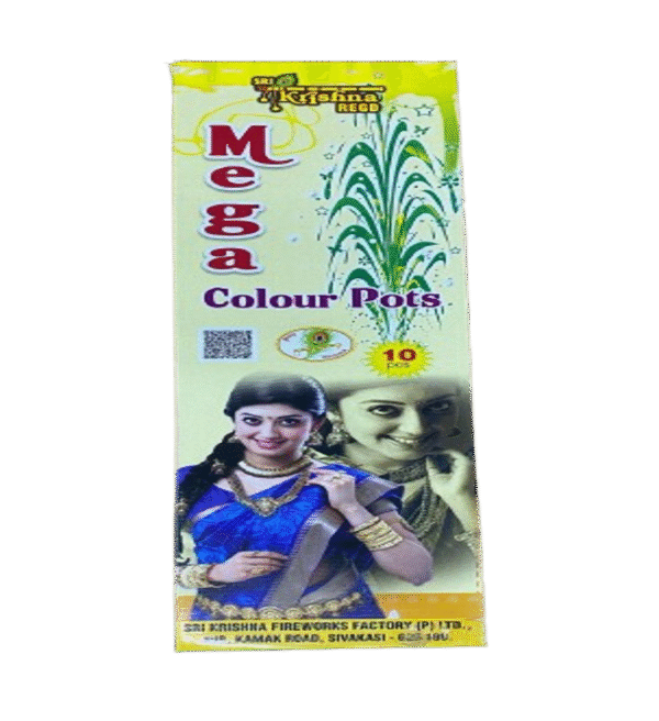 Mega Green Pots | 10 Pcs | 1 Box<br>மெகா பச்சை