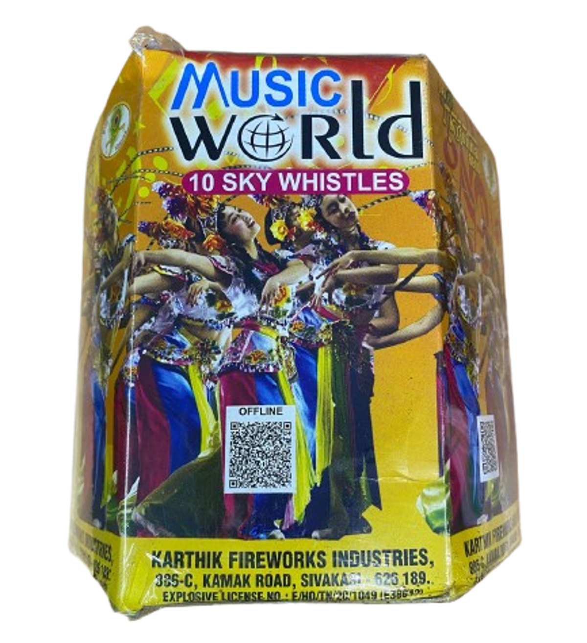 Music World (Whistles)| 1 Pcs | 1 Box<br>மியூசிக் வேர்ல்டு