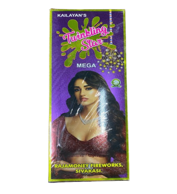 Twinkling Stars 4 Feet | 1 Box <br>   4" சாட்டை